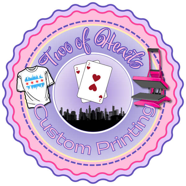 Two Of Hearts Custom Printing LLC logo