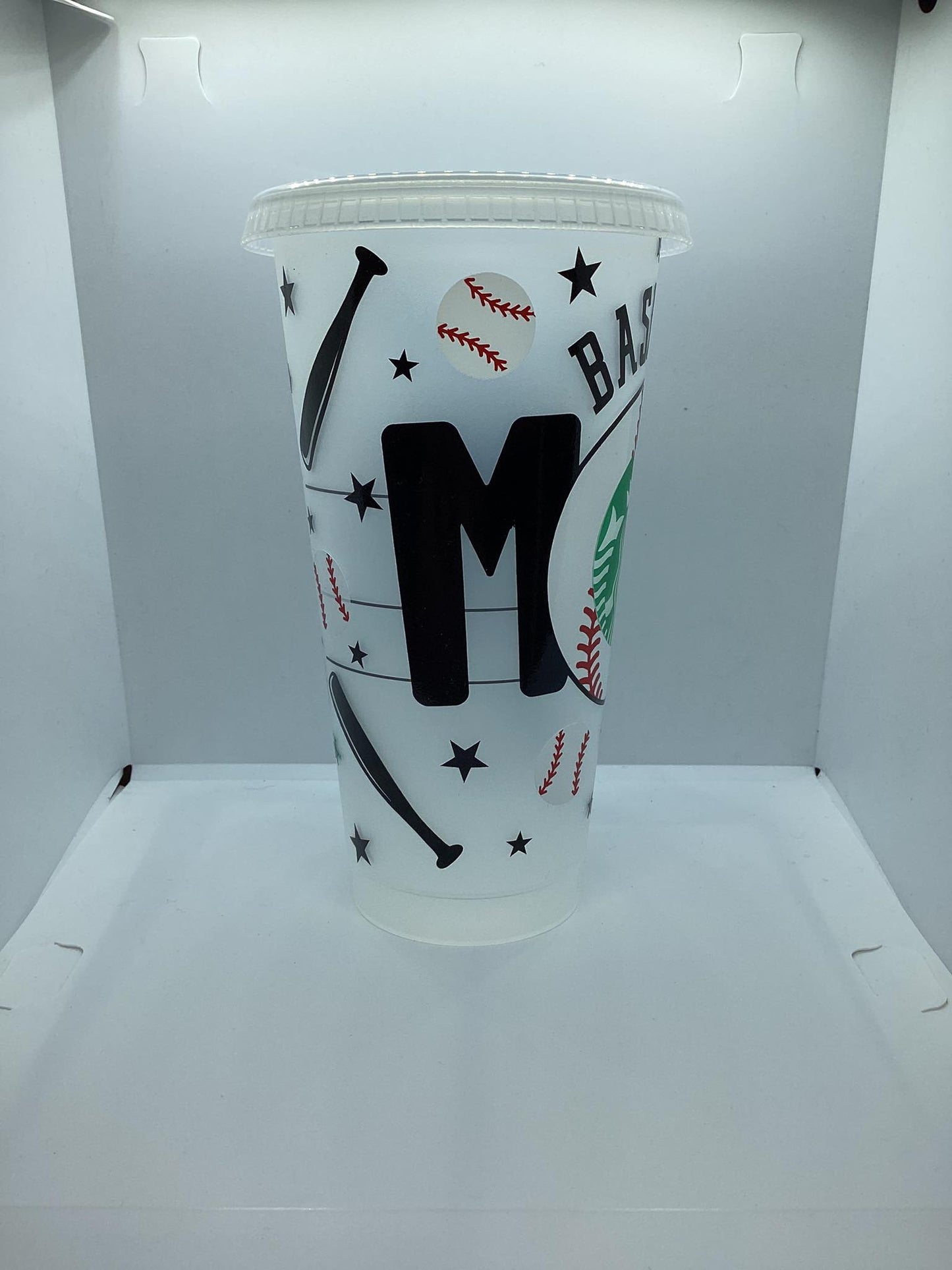 Baseball Mom Starbucks Cold Cup