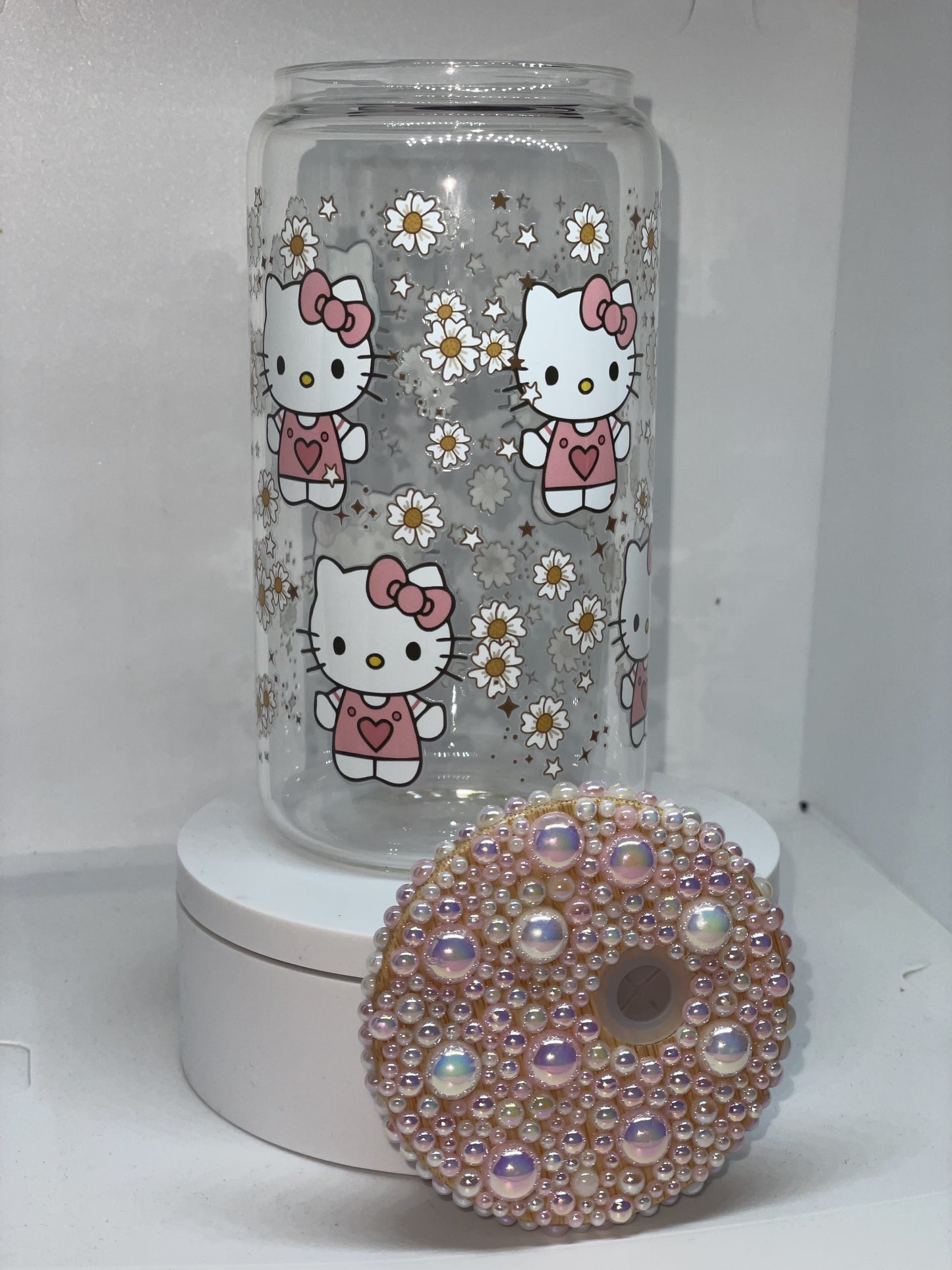 Hello Kitty Glass Cup