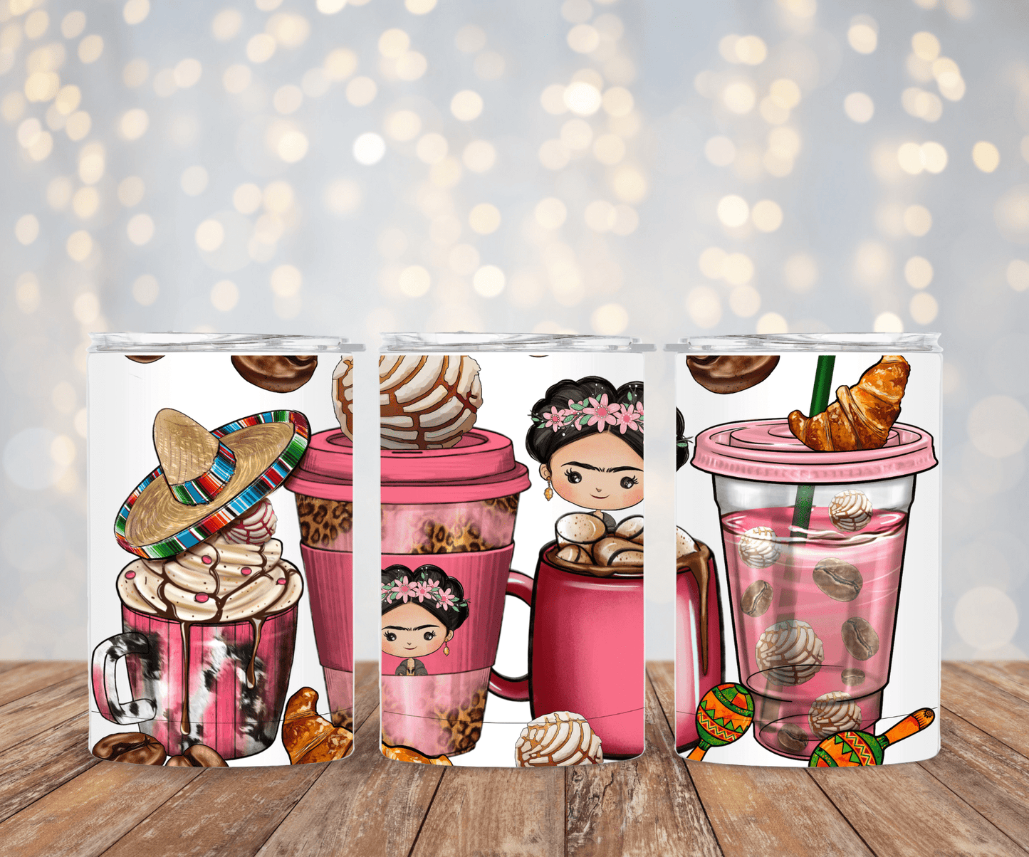 Frida Coffee & Concha Tumbler