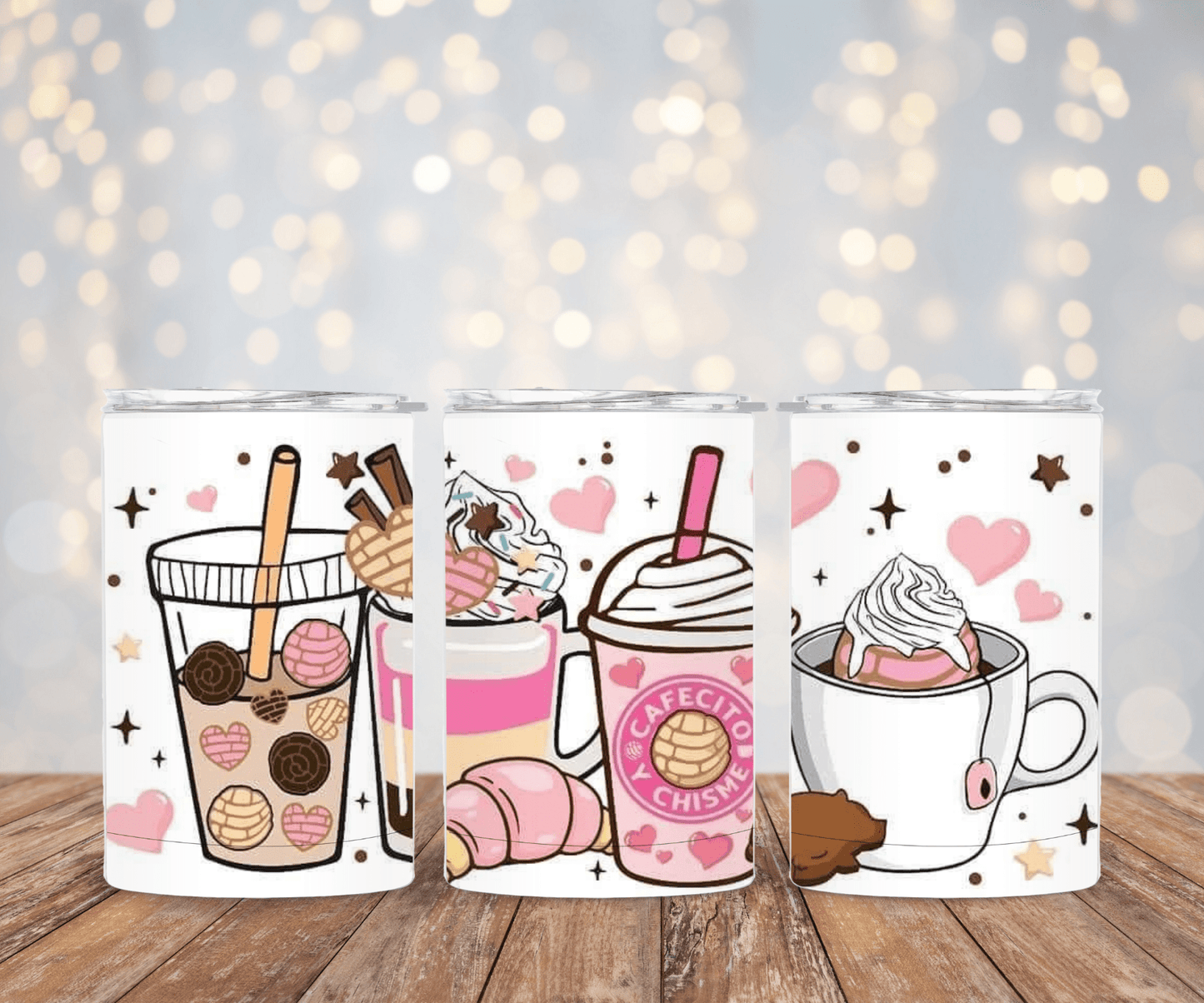 Cafecito y Chisme Tumbler