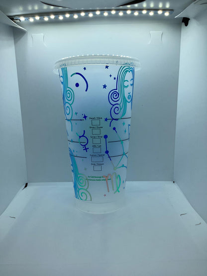 Virgo Starbucks Cold Cup