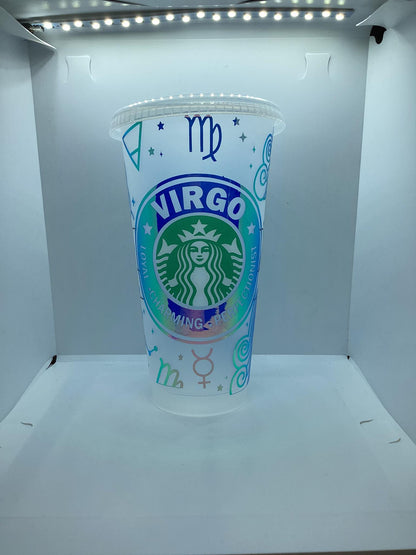 Virgo Starbucks Cold Cup