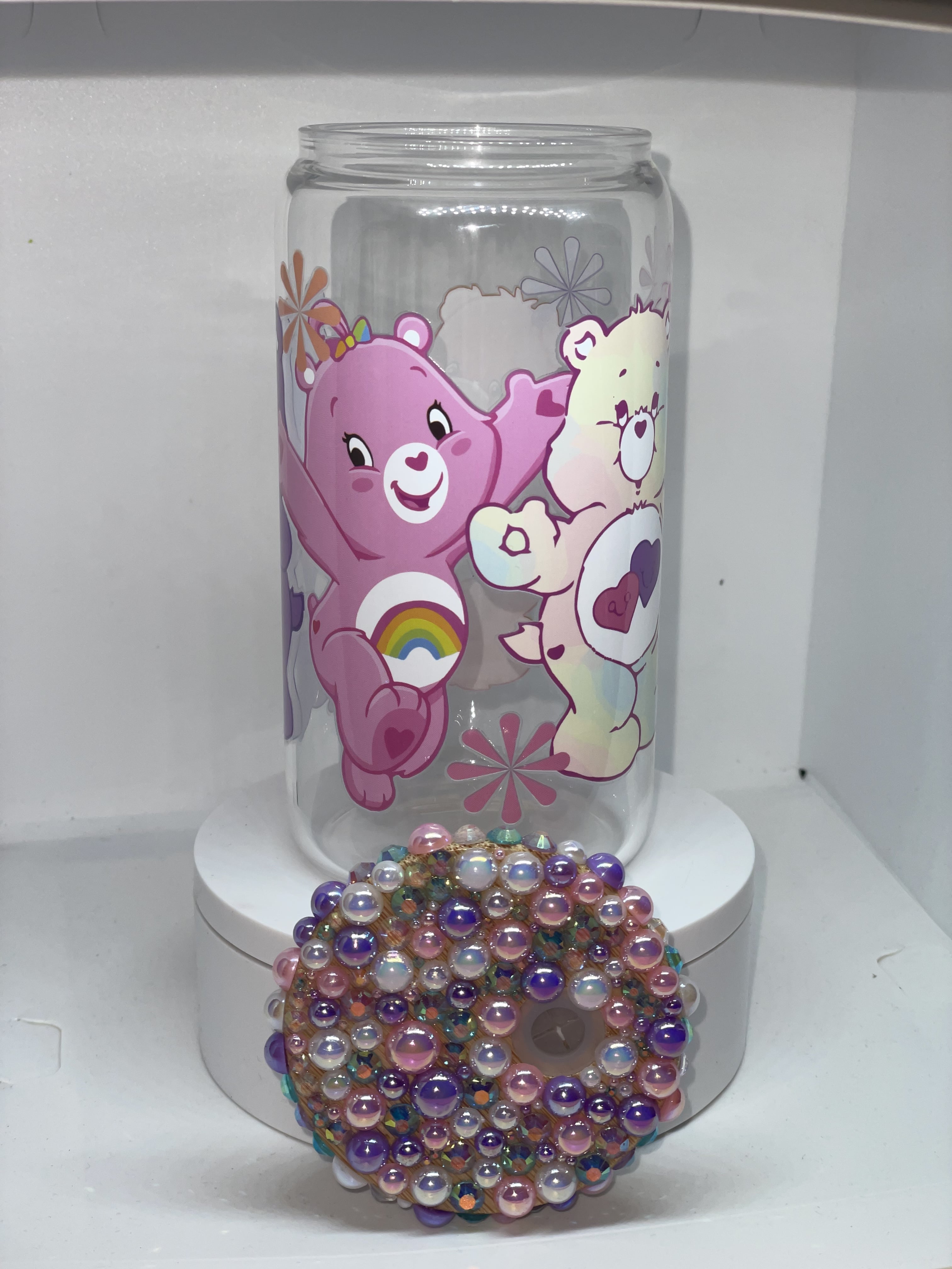 Care Bear Glass Cup