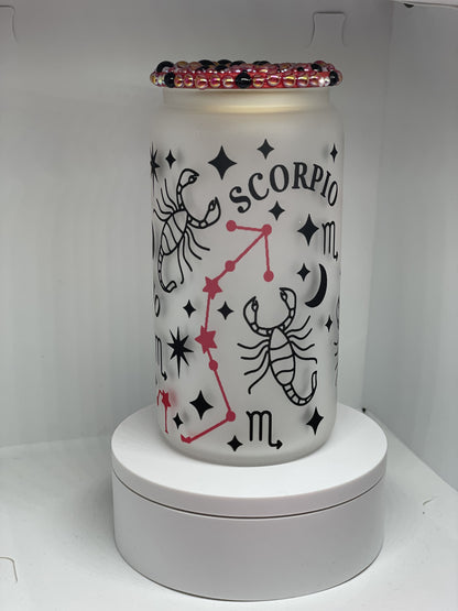 Scorpio Glass Cup