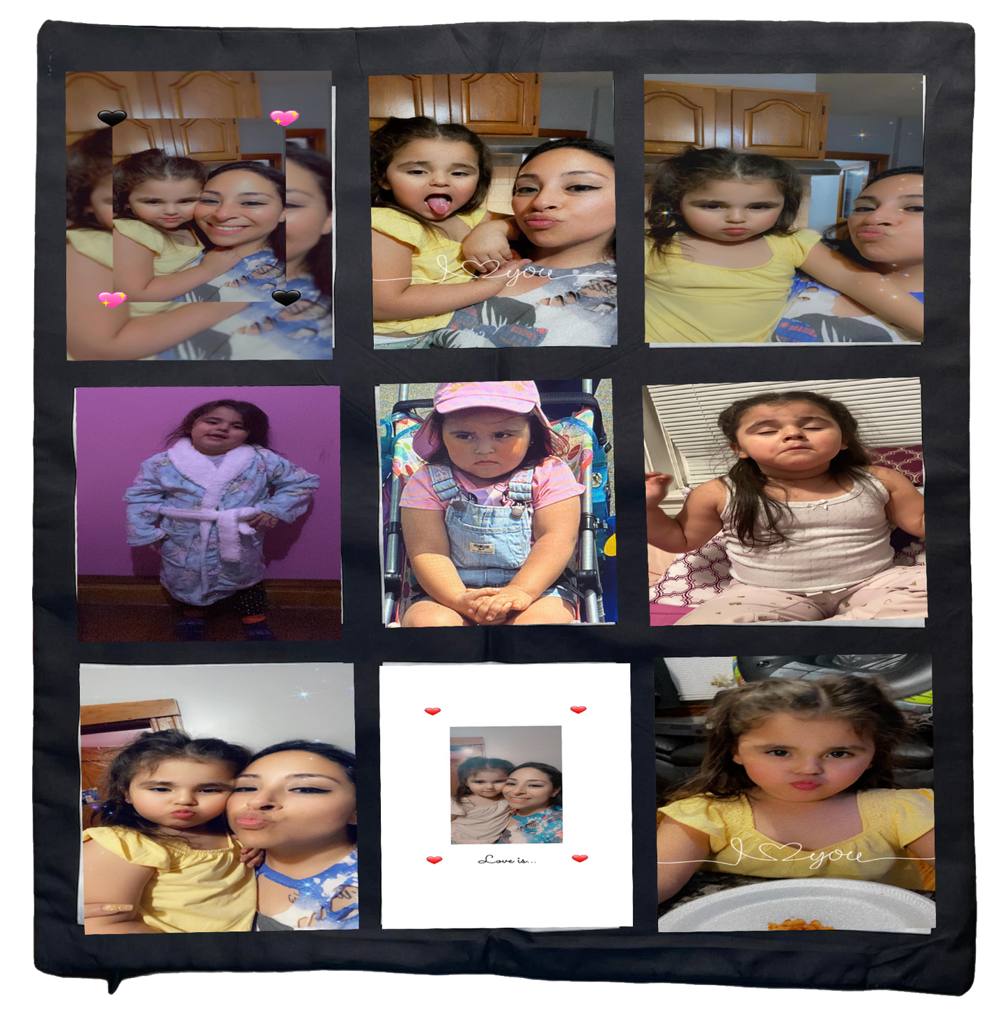 Pictured Pillow Case Panels