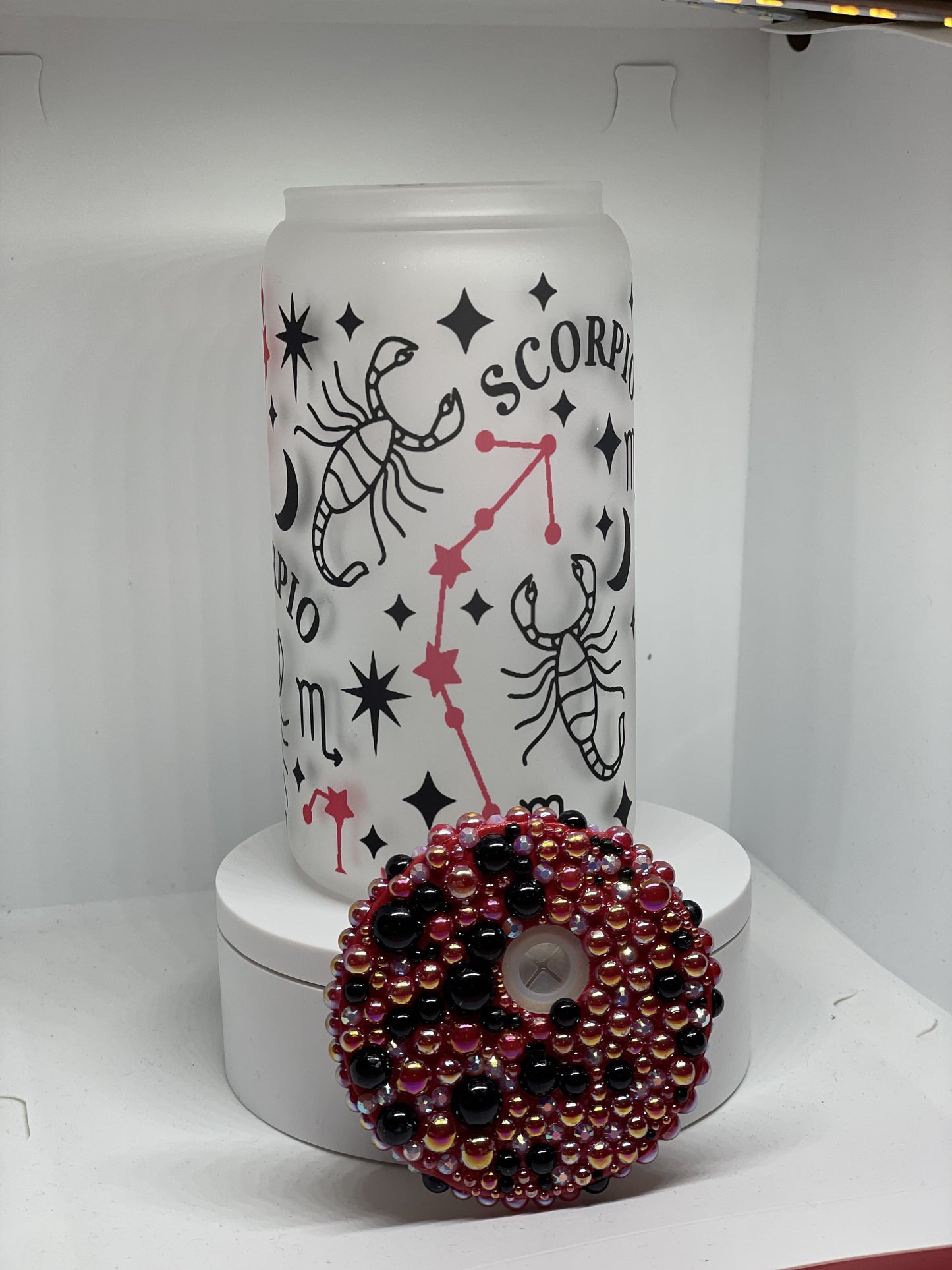 Scorpio Glass Cup