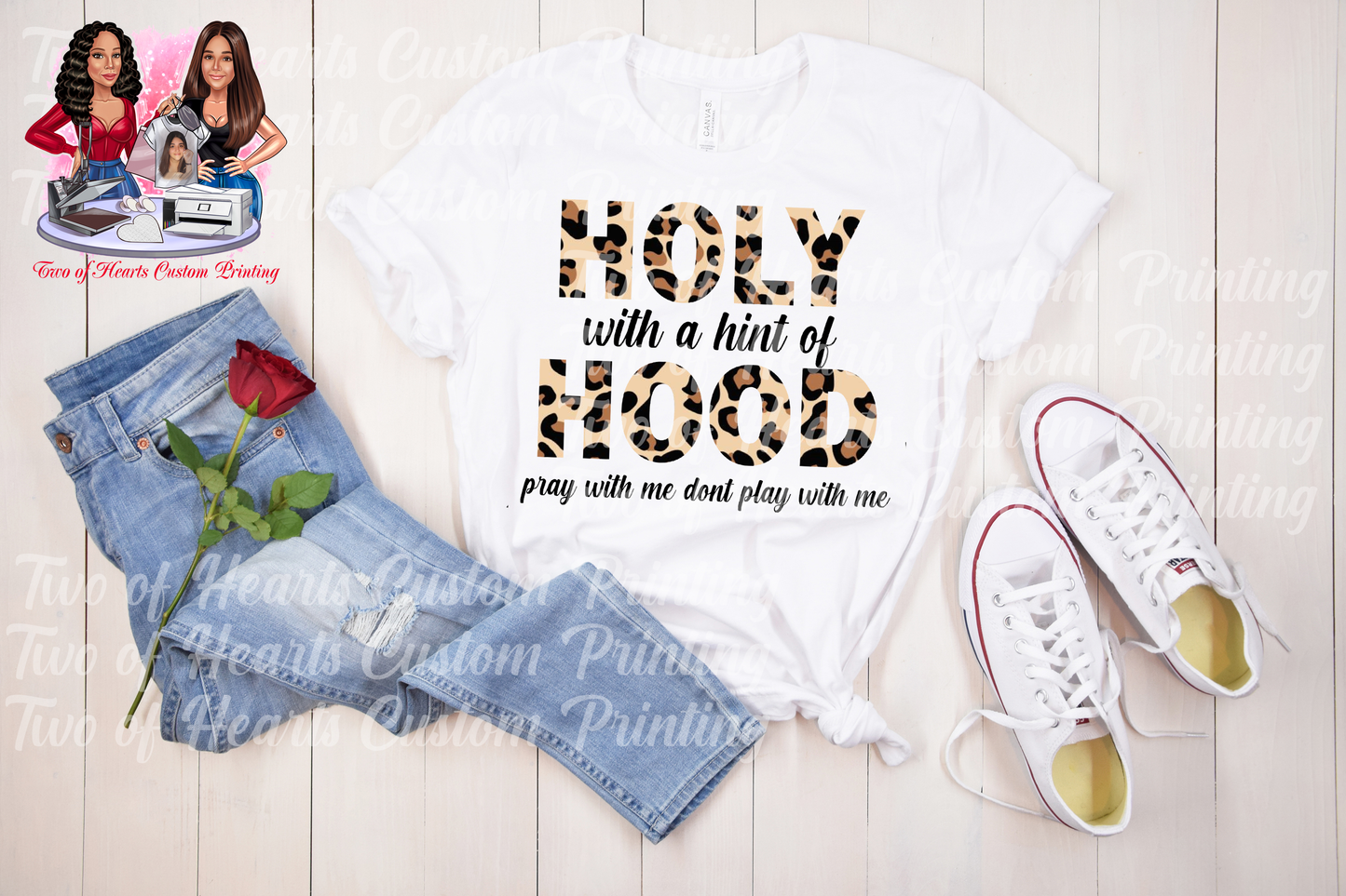 Holy with a hint of hood - Pray with me dont play with me.