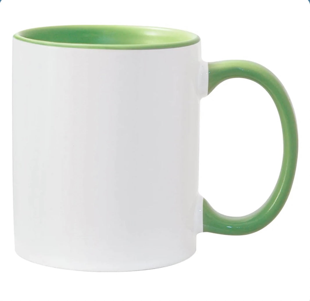 Custom Two- Toned Color Mug